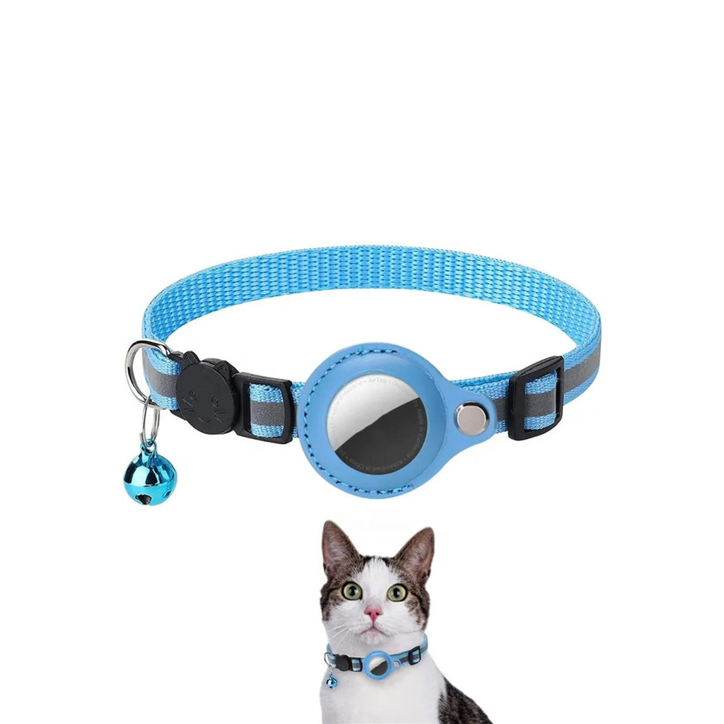 Coleira Suporte para AirTag - Cachorros e Gatos