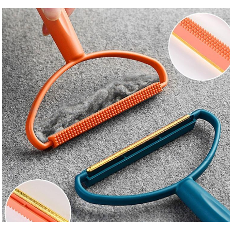 Escova Mágica Removedor Tira Pelos Fur Pet Roupa Sofa Estofado Caes Gatos Animais GA-72 RJ